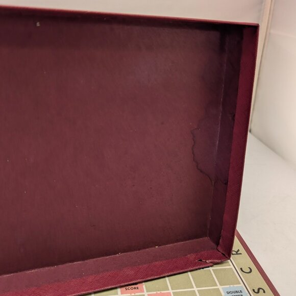 SCRABBLE Crossword Board Game | Vintage | 1953 Selchow & Righter Complete | USED - Picture 14 of 16